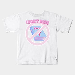 I Don’t Care Kids T-Shirt